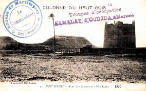 Bou-Denib - Tour des Goumiers et Gare - 1920